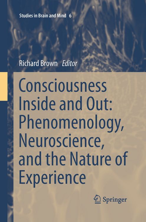 Produktbild: Consciousness Inside and Out: Phenomenology, Neuroscience, and the Nature of Experience