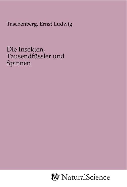 Produktbild: Die Insekten, Tausendf&uuml;ssler und Spinnen