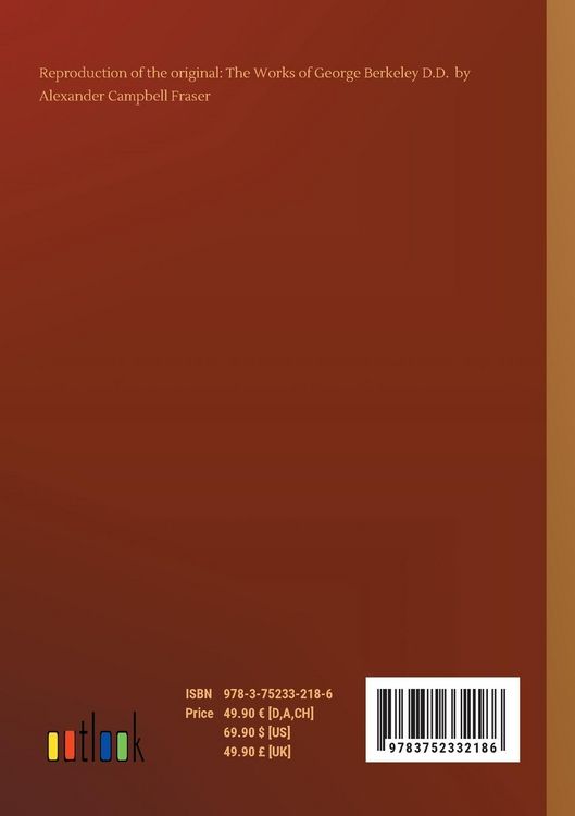 Produktbild: The Works of George Berkeley D.D.