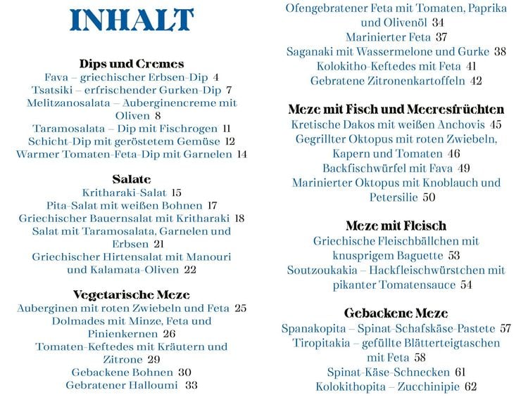 Produktbild: Griechische Meze