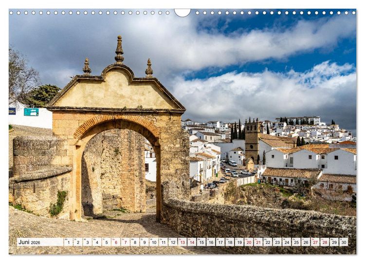 Produktbild: Andalusien - Ronda (Wandkalender 2026 DIN A3 quer), CALVENDO Monatskalender