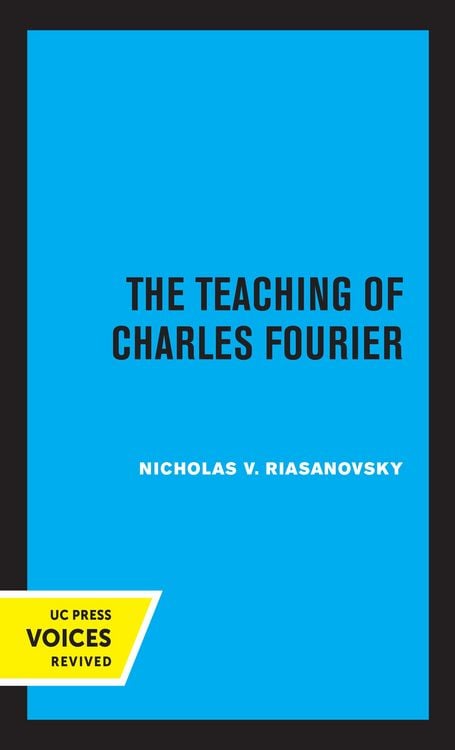 Produktbild: The Teaching of Charles Fourier