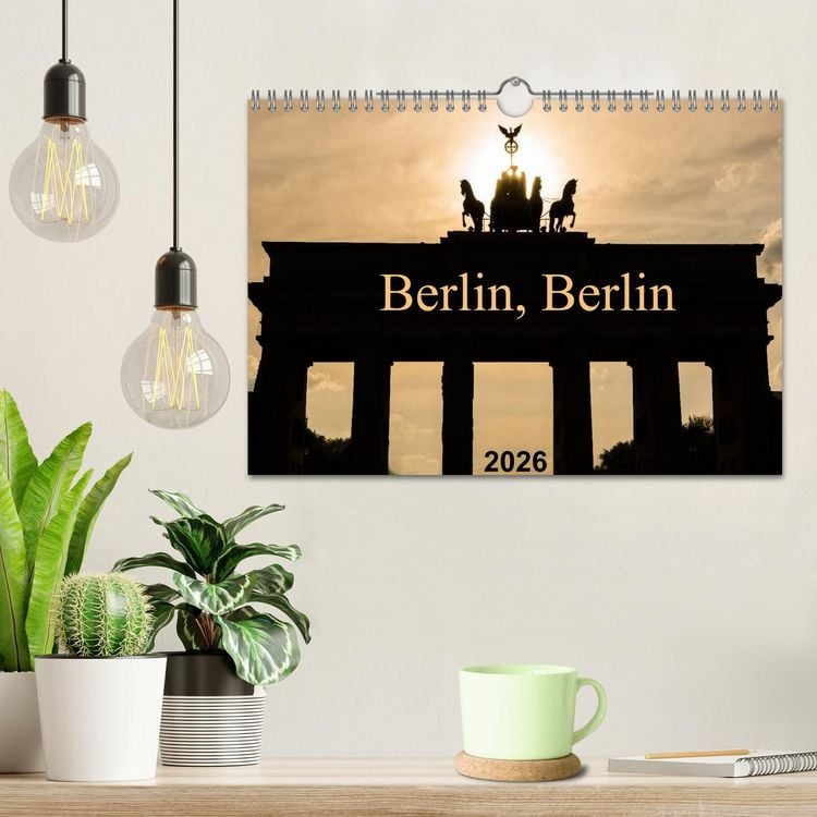 Produktbild: Berlin, Berlin 2026 (Wandkalender 2026 DIN A4 quer), CALVENDO Monatskalender