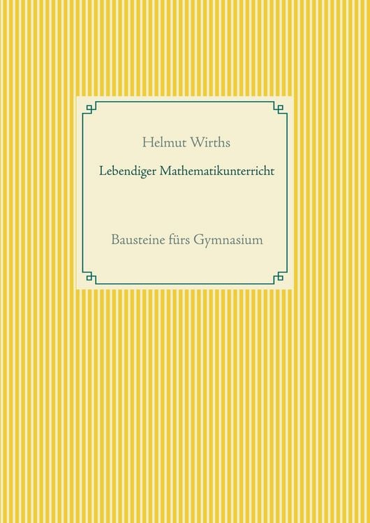 Produktbild: Lebendiger Mathematikunterricht