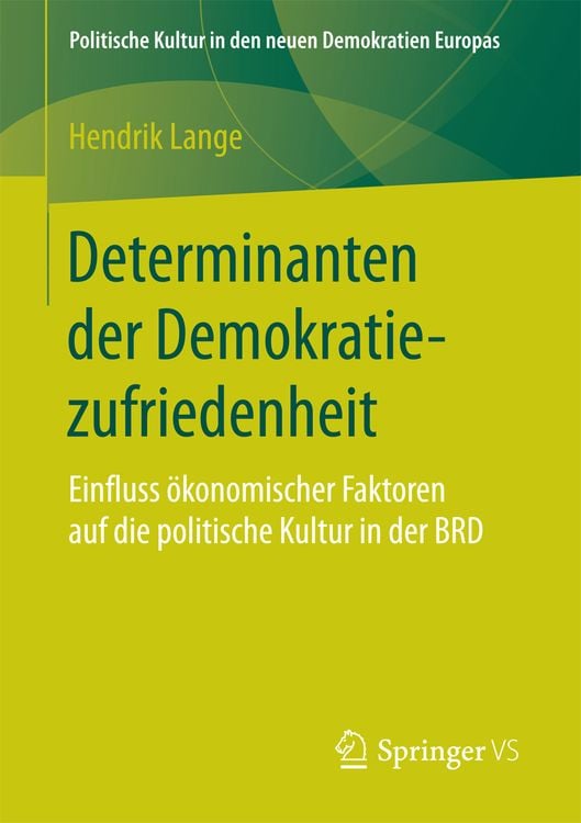 Produktbild: Determinanten der Demokratiezufriedenheit