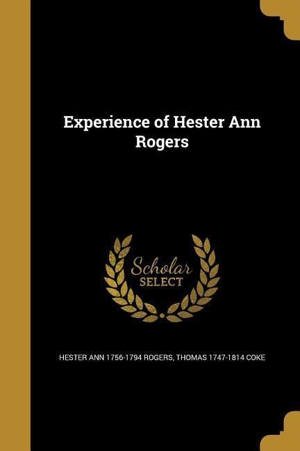 Produktbild: Experience of Hester Ann Rogers