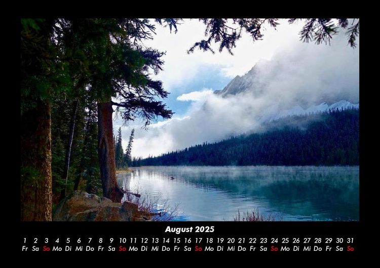 Produktbild: Landschaftskalender 2025 Fotokalender DIN A3