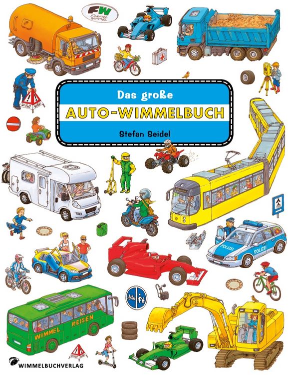 Produktbild: Das gro&szlig;e Auto Wimmelbuch