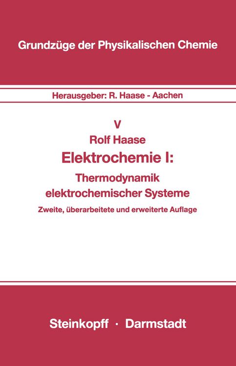 Produktbild: Elektrochemie I