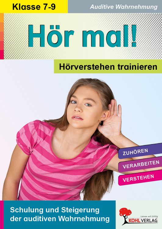 Produktbild: H&ouml;r mal! - H&ouml;rverstehen trainieren / Klasse 7-9