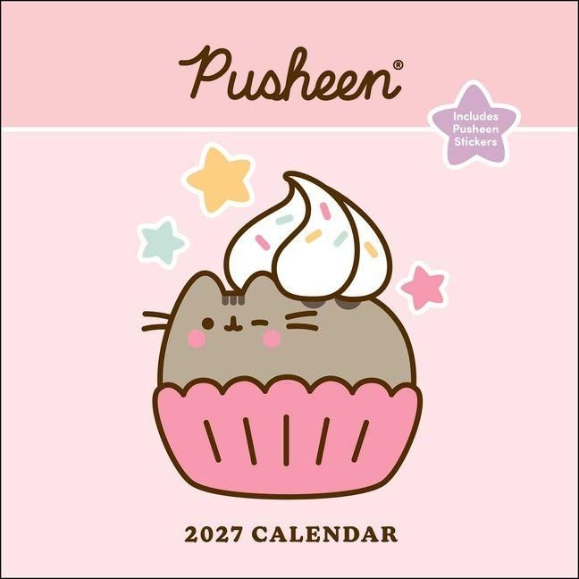 Produktbild: Pusheen 2027 Wall Calendar with Stickers