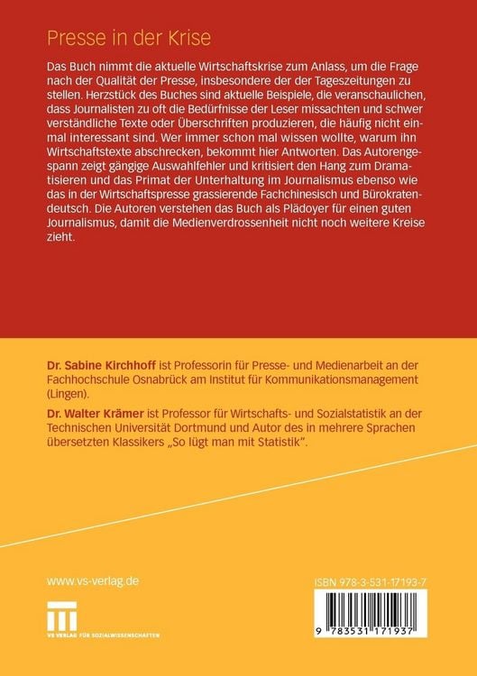 Produktbild: Presse in der Krise