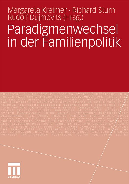 Produktbild: Paradigmenwechsel in der Familienpolitik