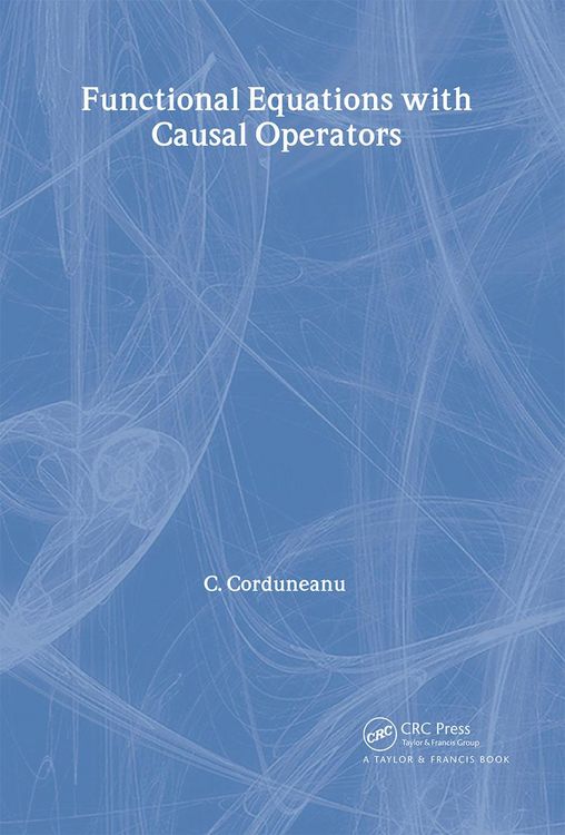 Produktbild: Corduneanu, C: Functional Equations with Causal Operators