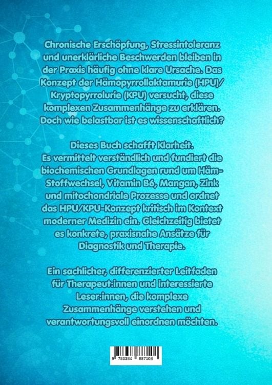 Produktbild: Die stille Stoffwechselst&ouml;rung: Ein verst&auml;ndlicher Leitfaden zu HPU/KPU