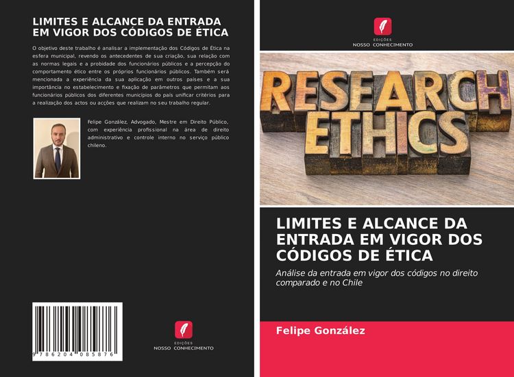 Produktbild: LIMITES E ALCANCE DA ENTRADA EM VIGOR DOS C&Oacute;DIGOS DE &Eacute;TICA