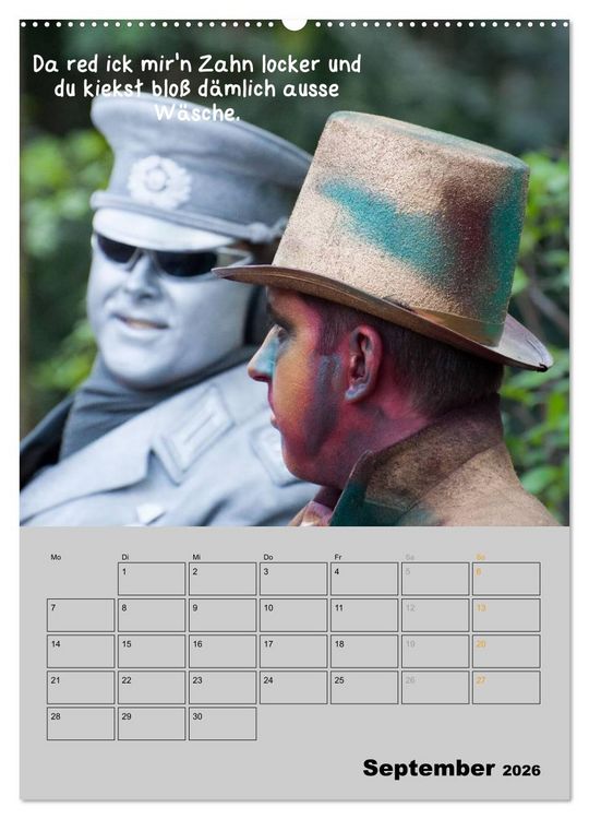 Produktbild: Berliner Stra&szlig;enfoto Kalender 2026 (Wandkalender 2026 DIN A2 hoch), CALVENDO Monatskalender