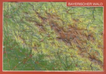 Produktbild: Markgraf, A: Reliefpostkarte Bayerischer Wald