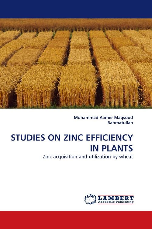 Produktbild: Studies On Zinc Efficiency in Plants