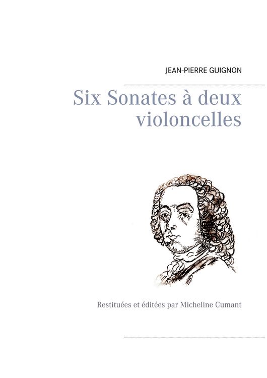 Produktbild: Six Sonates &agrave; deux violoncelles