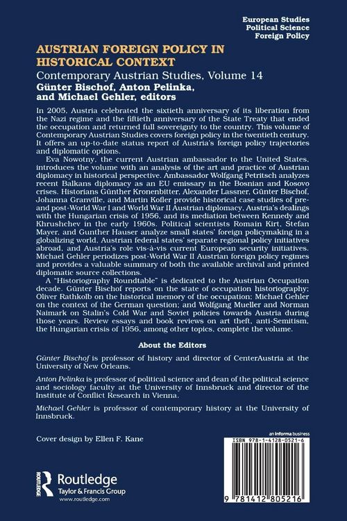Produktbild: Austrian Foreign Policy in Historical Context