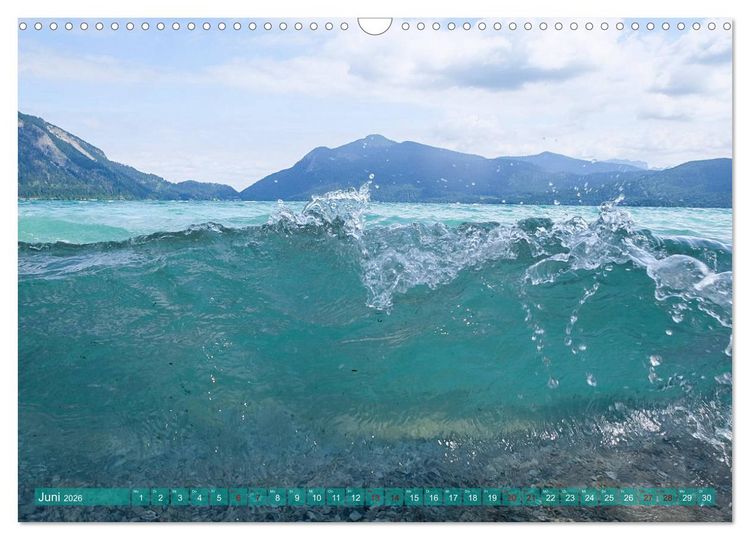 Produktbild: Garmisch Partenkirchen Land - Wasser und Berge sind Leben (Wandkalender 2026 DIN A3 quer), CALVENDO Monatskalender