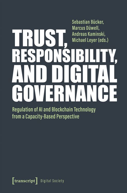 Produktbild: Trust, Responsibility, and Digital Governance
