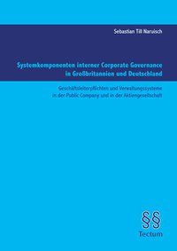 Produktbild: Systemkomponenten interner Corporate Governance in Gro&szlig;britannien und Deutschland
