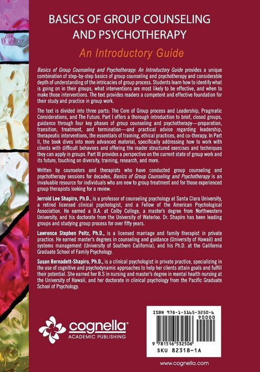 Produktbild: Basics of Group Counseling and Psychotherapy