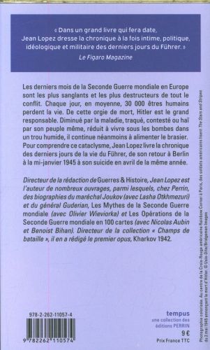 Produktbild: Les cent derniers jours d'Hitler : chronique de l'apocalypse