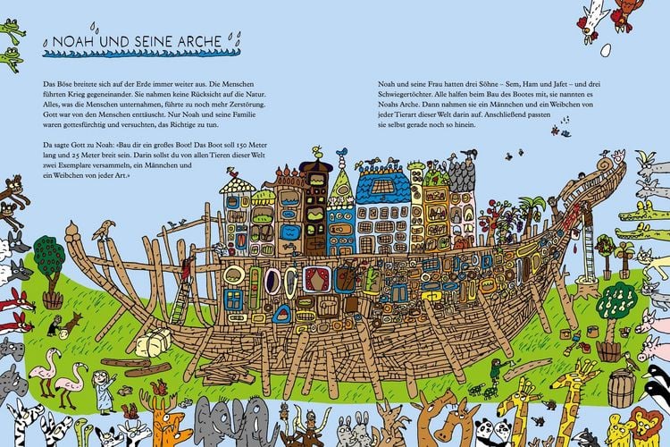 Produktbild: Deine bunte Kinderbibel &ndash; Von Adam & Eva, Maria & Jesus und allen anderen