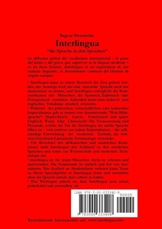 Produktbild: Interlingua &iquest; Instrumento moderne de communication international (Deutsche Version)