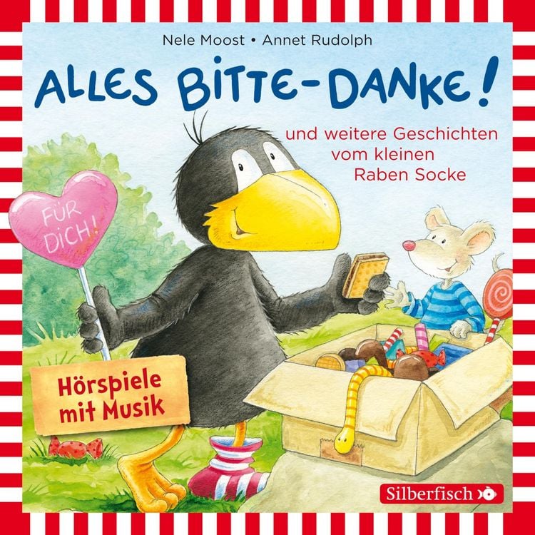 Bild vom Artikel Alles Bitte-danke!, Alles Eis!, Socke will alles können und zwar ruckzuck! (Der kleine Rabe Socke) (Hörspiel) vom Autor Nele Moost
