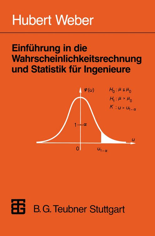 Produktbild: Einf&uuml;hrung in die Wahrscheinlichkeitsrechnung und Statistik f&uuml;r Ingenieure