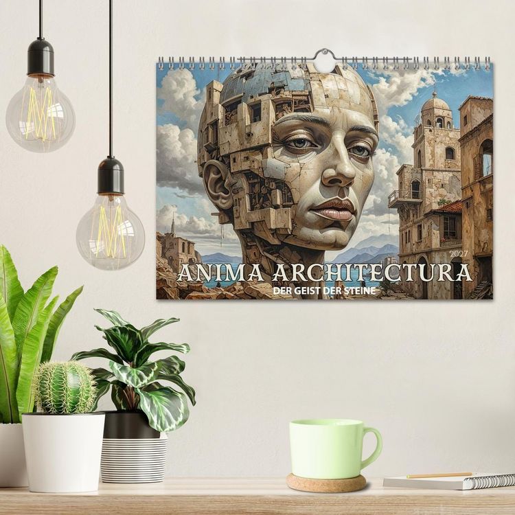 Produktbild: Anima Architectura, der Geist der Steine (Wandkalender 2027 DIN A4 quer), CALVENDO Monatskalender
