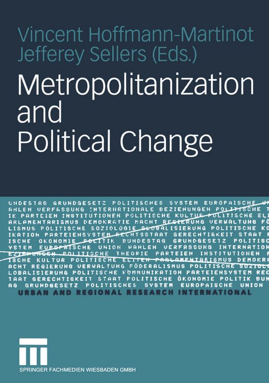 Produktbild: Metropolitanization and Political Change