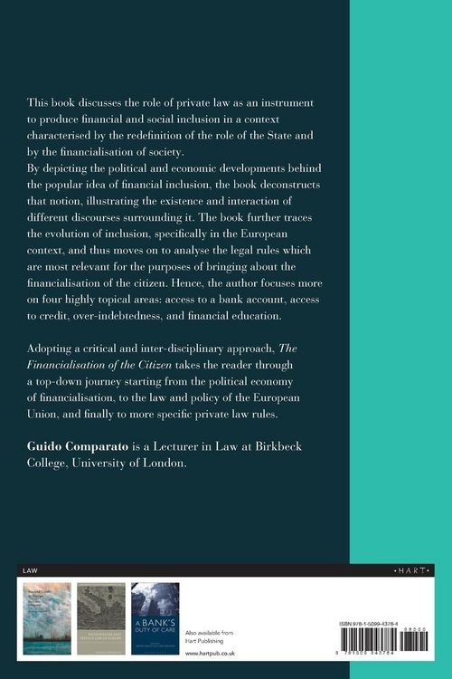 Produktbild: The Financialisation of the Citizen