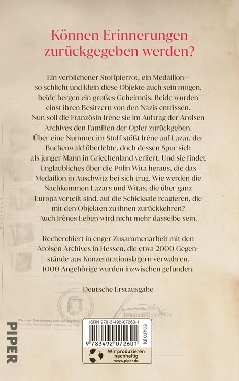 Produktbild: All die gestohlenen Erinnerungen