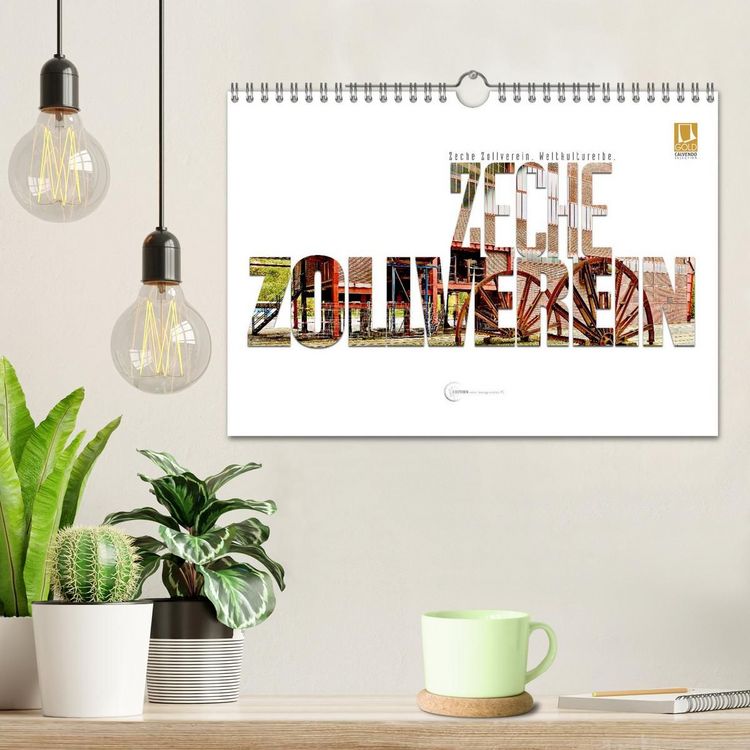 Produktbild: Zeche Zollverein. Weltkulturerbe. (Wandkalender 2027 DIN A4 quer), CALVENDO Monatskalender