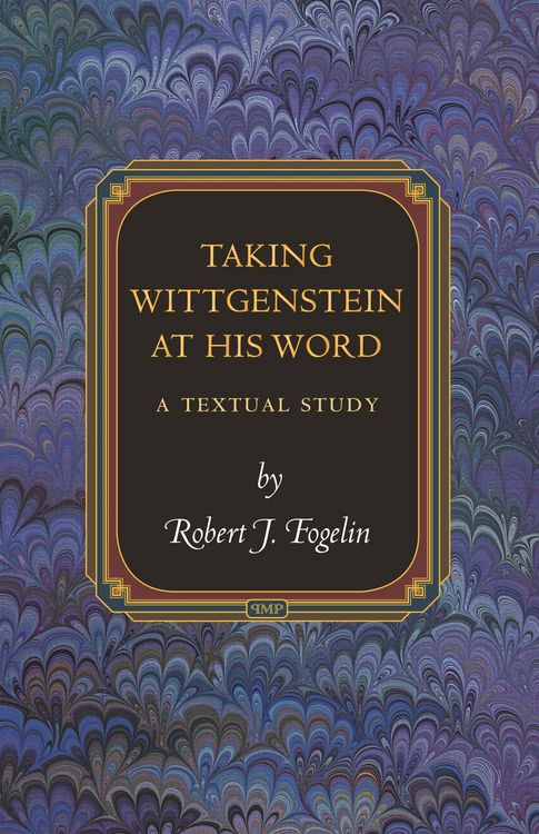 Produktbild: Taking Wittgenstein at His Word