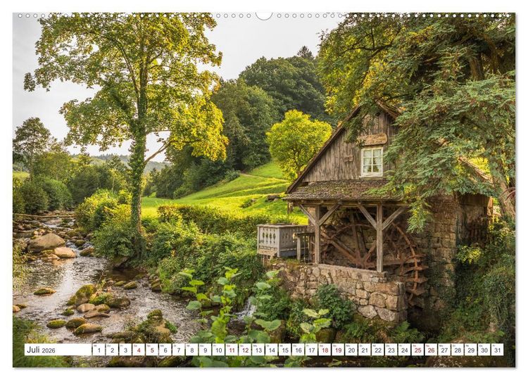 Produktbild: Schwarzwald (hochwertiger Premium Wandkalender 2026 DIN A2 quer), Kunstdruck in Hochglanz
