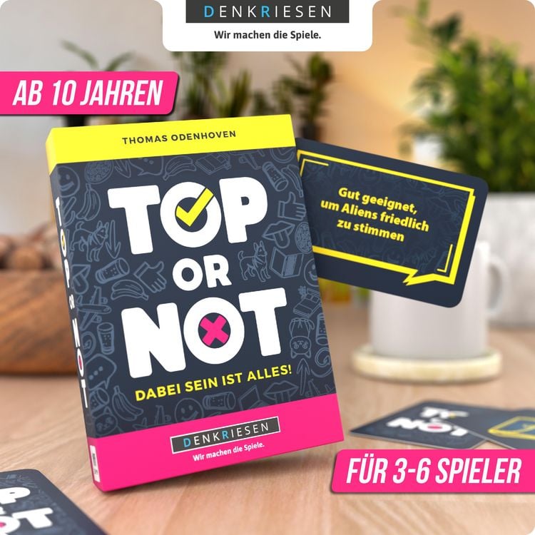 Produktbild: DENKRIESEN - Top or Not!? - "Dabei sein ist alles."