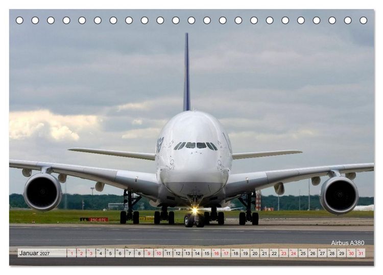 Produktbild: Airliners - Face to Face (Tischkalender 2027 DIN A5 quer), CALVENDO Monatskalender