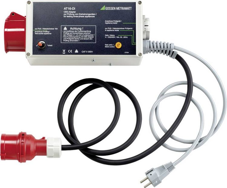Produktbild: Gossen Metrawatt Z750A AT16 DI Messadapter 1St.