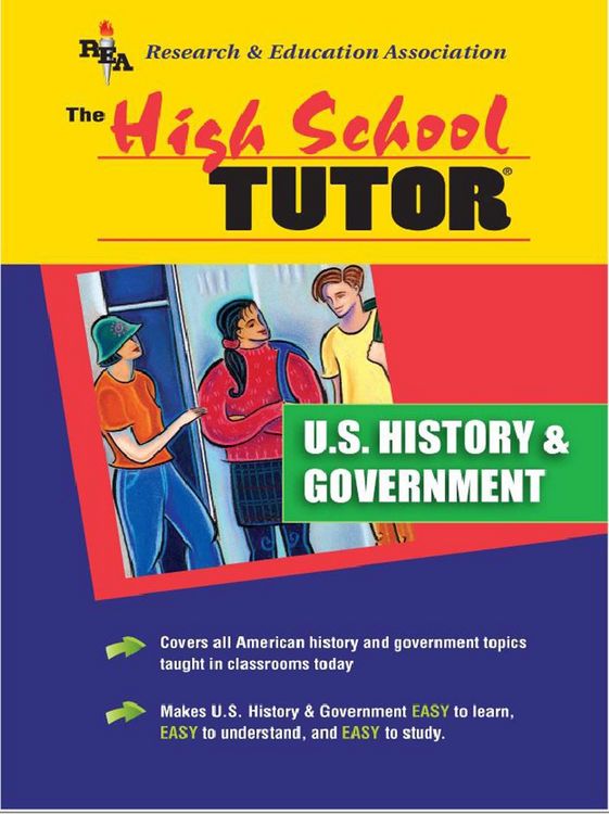 Produktbild: U.S. History and Government Tutor (REA) - High School Tutors