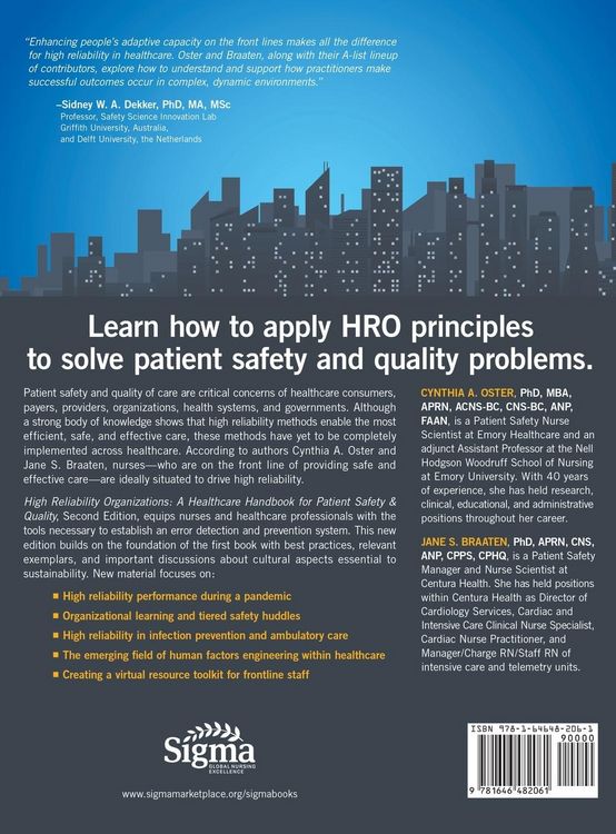 Produktbild: High Reliability Organizations, Second Edition