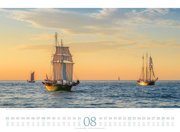 Produktbild: Tage am Meer Kalender 2027