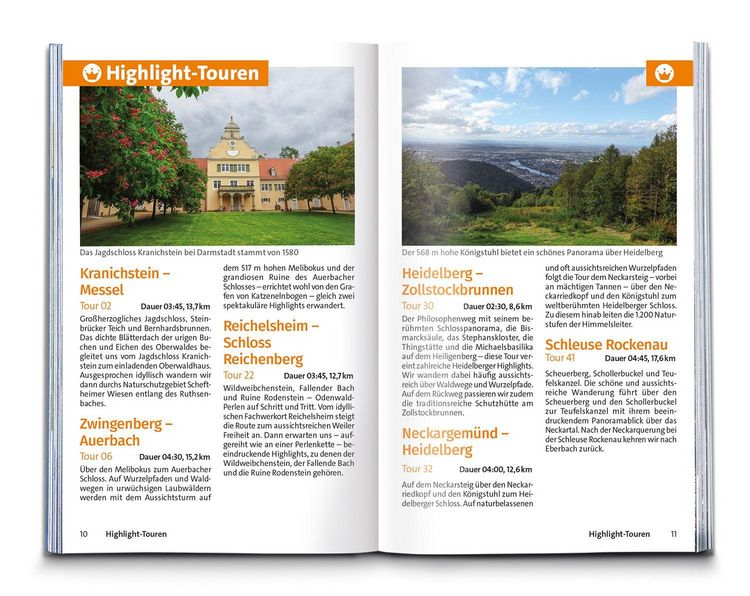 Produktbild: KOMPASS Wanderf&uuml;hrer Odenwald, Bergstra&szlig;e, Neckartal, Heidelberg, 60 Touren mit Extra-Tourenkarte