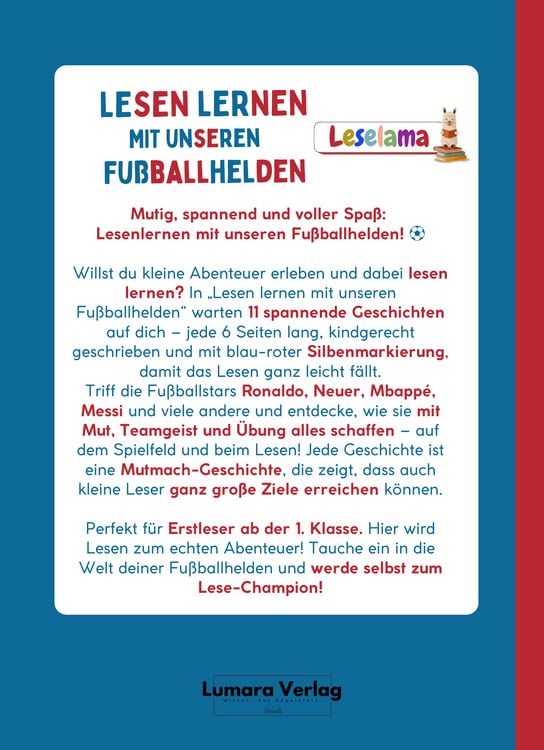 Produktbild: Erstlesebuch f&uuml;r Erstleser Jungen in der 1. Klasse