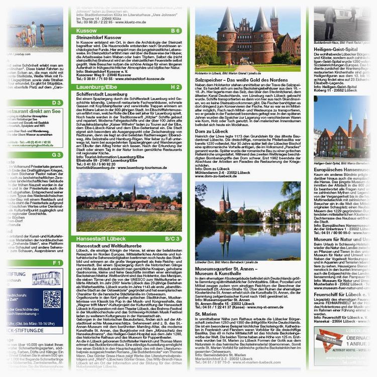 Produktbild: L&uuml;beck - Herzogtum Lauenburg, Bad Oldesloe - Ratzeburg - Lauenburg/Elbe 1:100 000